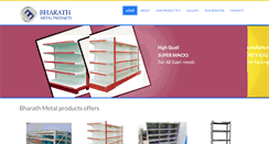 Desktop Screenshot of bharathmetalproducts.com