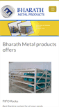Mobile Screenshot of bharathmetalproducts.com